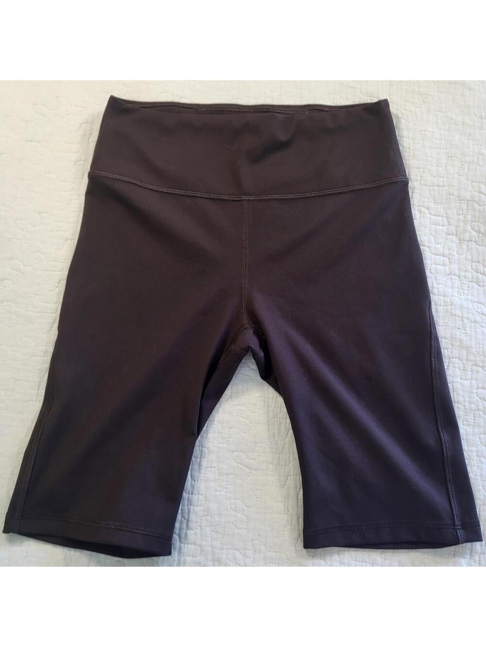 All in motion  women's high-rise athletic shorts black Size Med 25% elastane